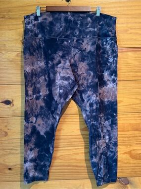 Lululemon Align Pant Leggings Diamond Dye Graphite Grey Pink Pastel 20 W5CQTS